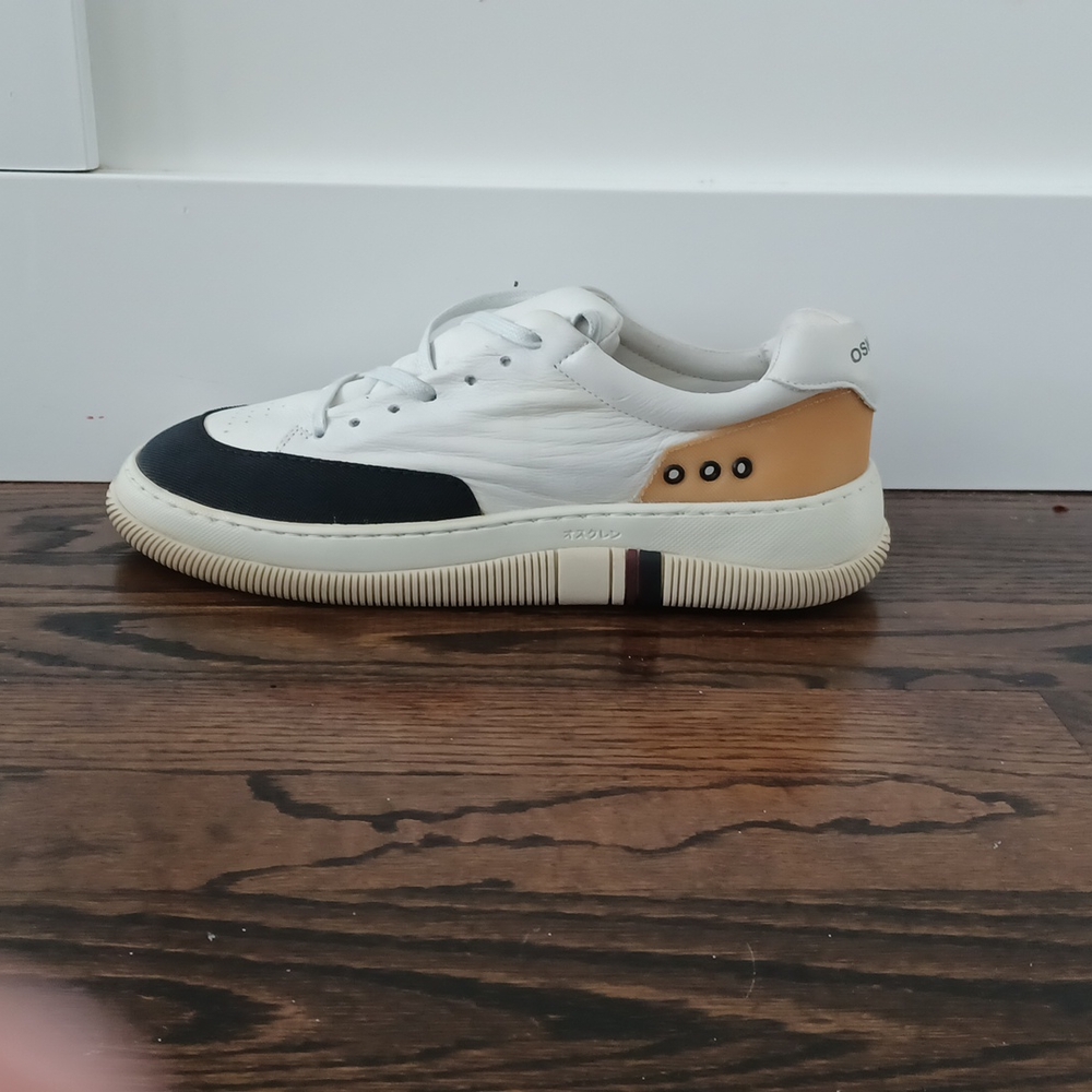 Osklen Hybrid men's white and navy sneakers